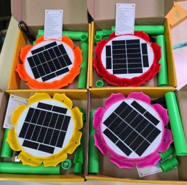 Máy niệm phật năng lượng mặt trời có khe gắn thẻ nhớ, có kinh địa tạng và màn hình Led