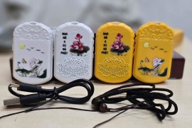 Máy niệm Phật mini 65 bài K96